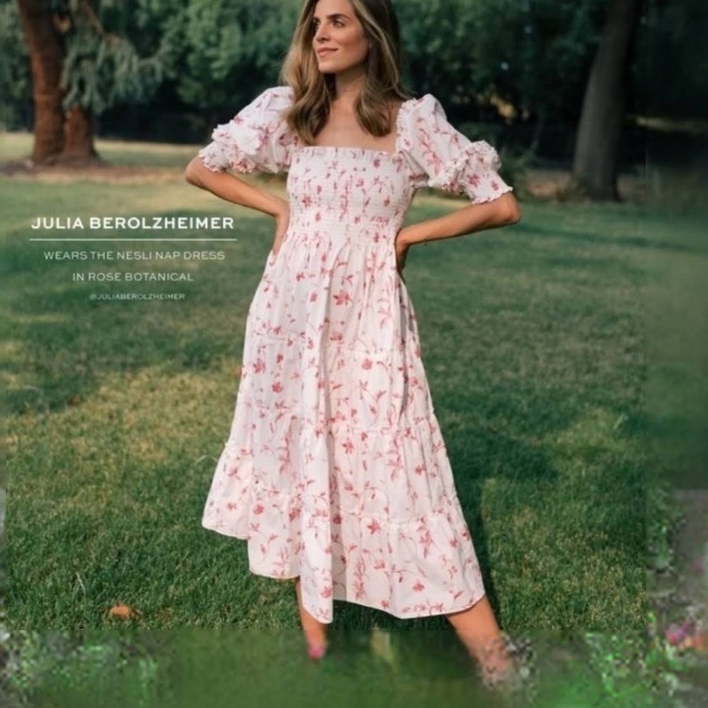 Hill House Home Rose Botanical Nesli Nap Dress XL